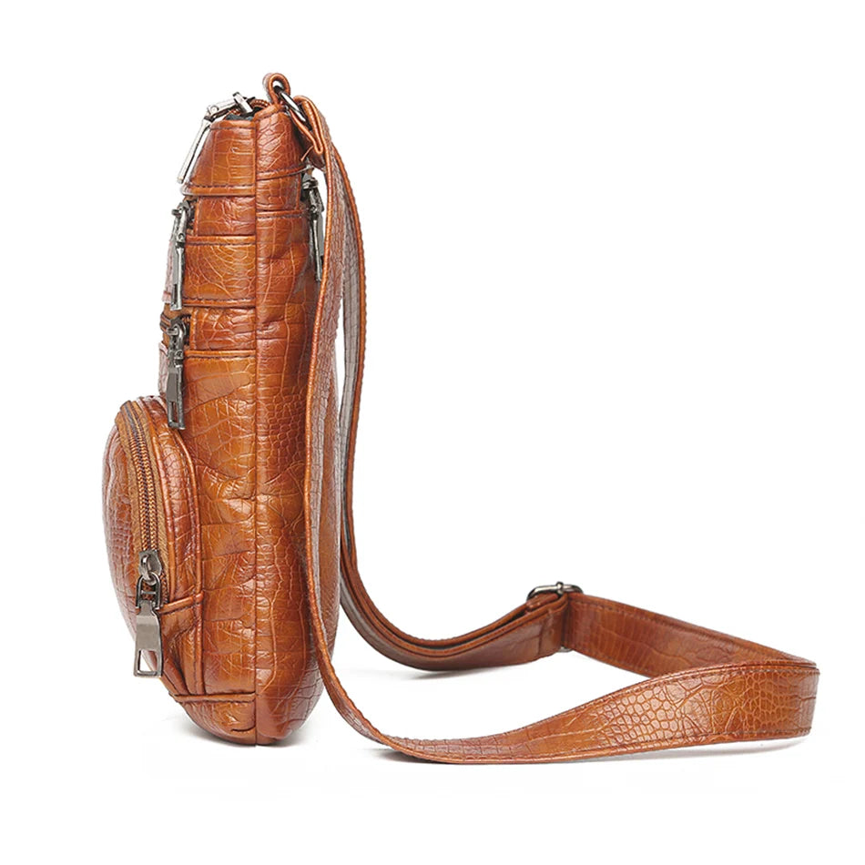 Women's Multi Pockets Crossbody Bag - Pretty Miss Plus