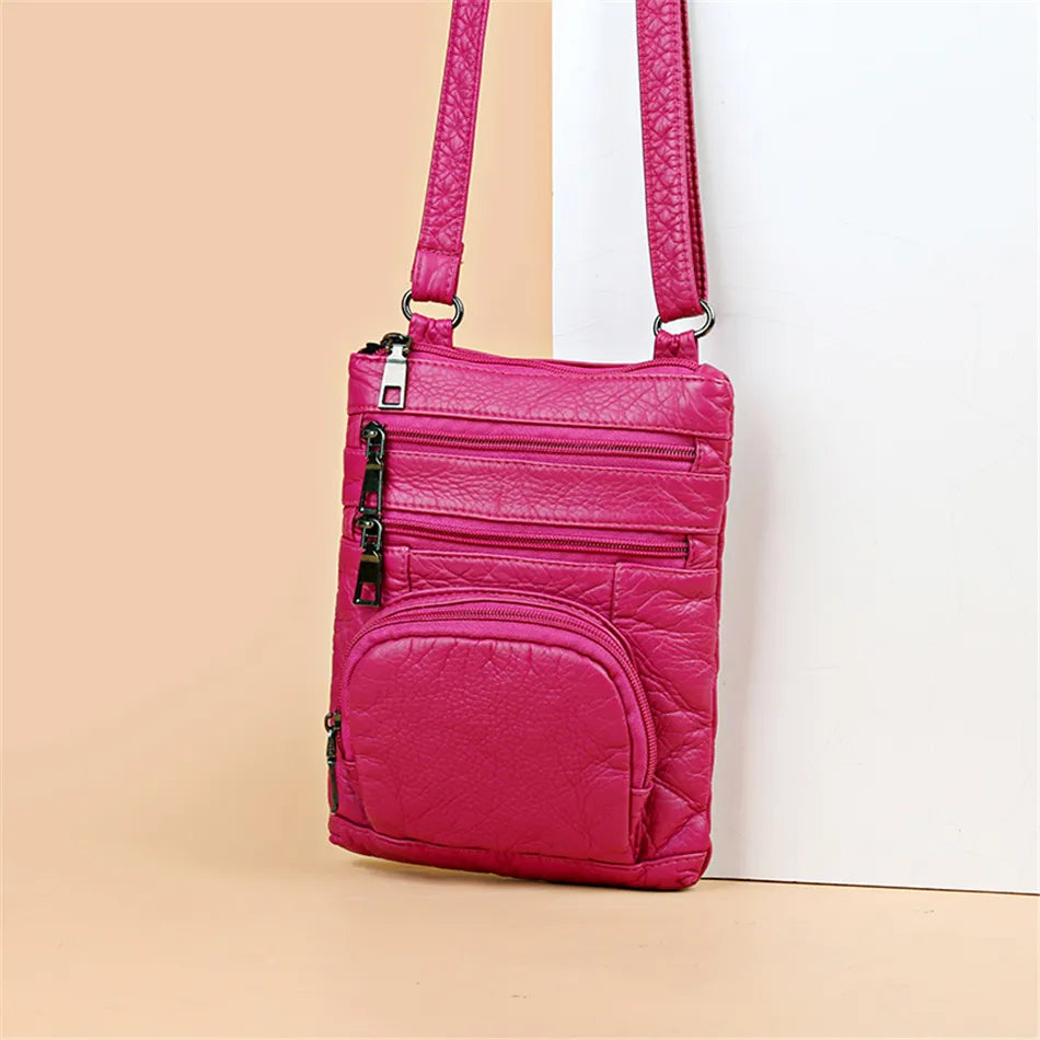 Women's Multi Pockets Crossbody Bag - Pretty Miss Plus