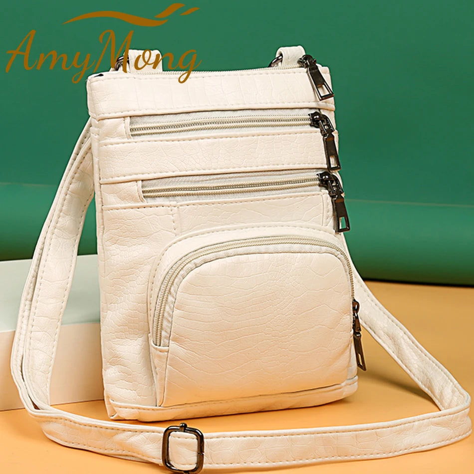 Women's Multi Pockets Crossbody Bag - Pretty Miss Plus