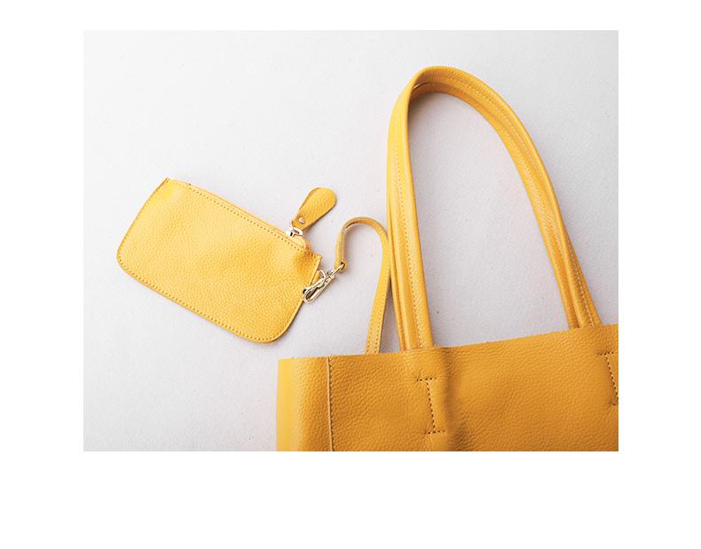 Women’s Luxurious Soft Genuine Leather Tote Bag - Pretty Miss Plus