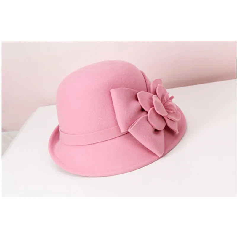 Women’s British Style 3-D Fedora Hat