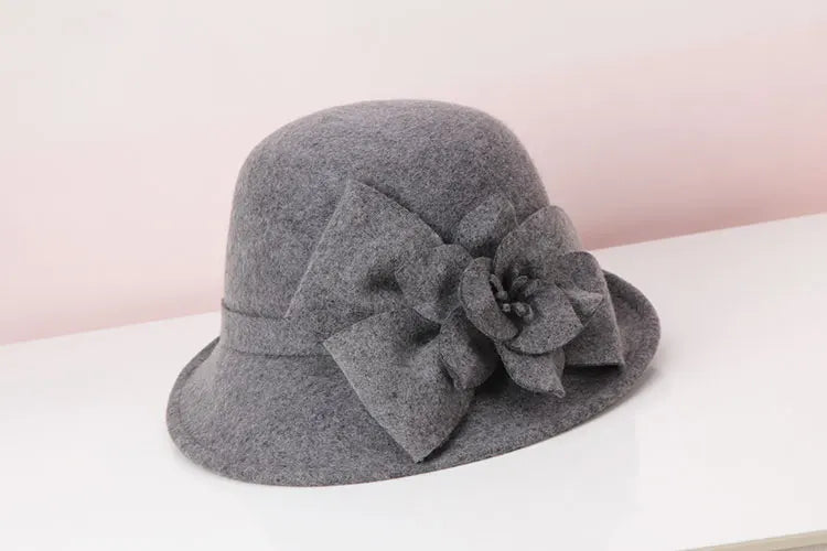 Women’s British Style 3-D Fedora Hat