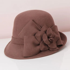 Women’s British Style 3-D Fedora Hat