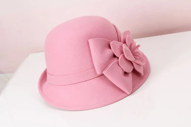 Women’s British Style 3-D Fedora Hat