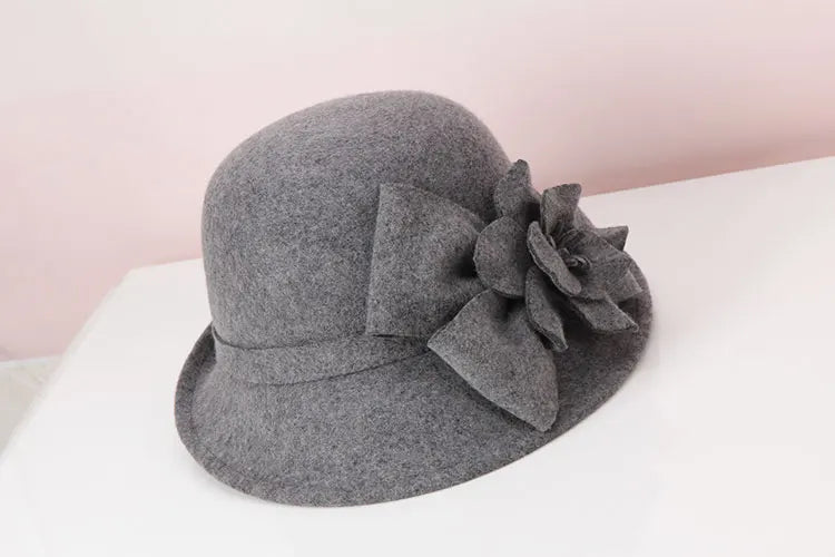 Women’s British Style 3-D Fedora Hat