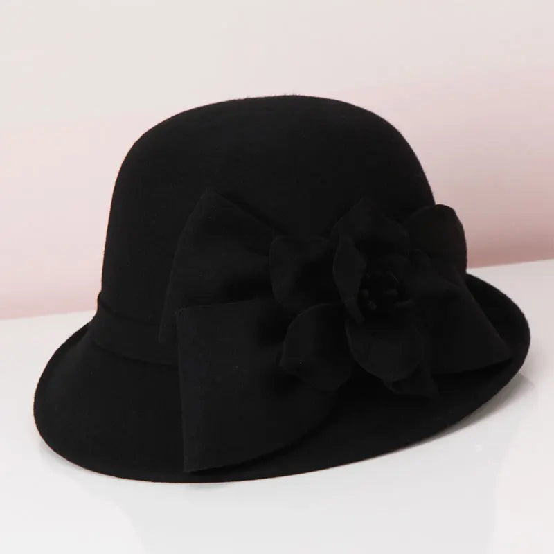 Women’s British Style 3-D Fedora Hat