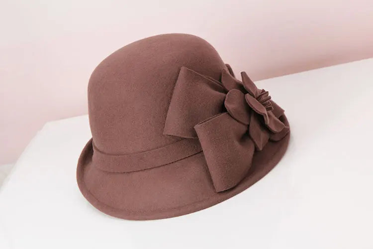 Women’s British Style 3-D Fedora Hat