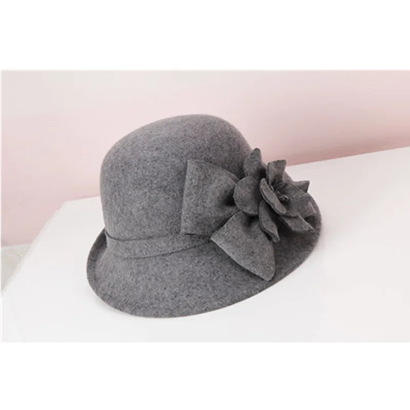 Women’s British Style 3-D Fedora Hat