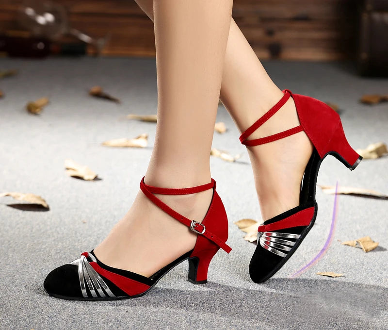 Women’s Crisscross Ankle Strap Pumps - Pretty Miss Plus