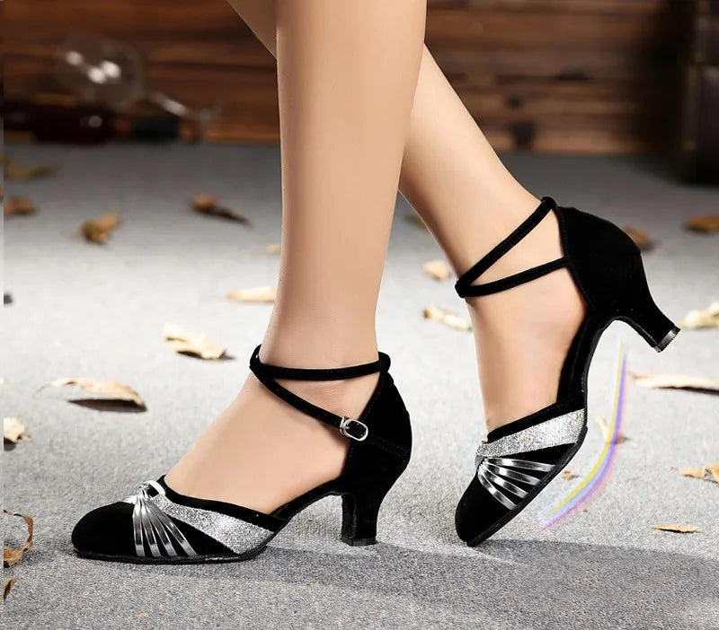 Women’s Crisscross Ankle Strap Pumps - Pretty Miss Plus