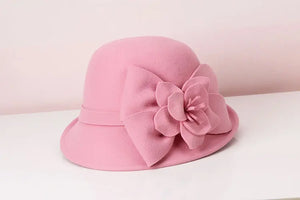 Women’s British Style 3-D Fedora Hat