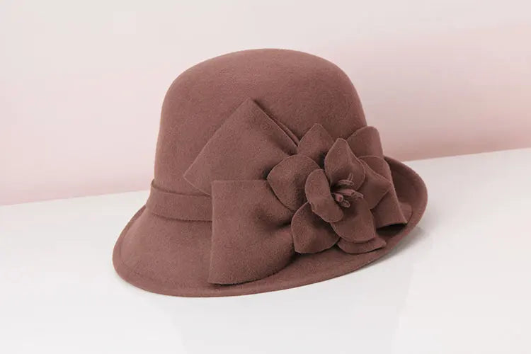 Women’s British Style 3-D Fedora Hat