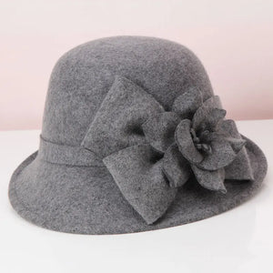 Women’s British Style 3-D Fedora Hat