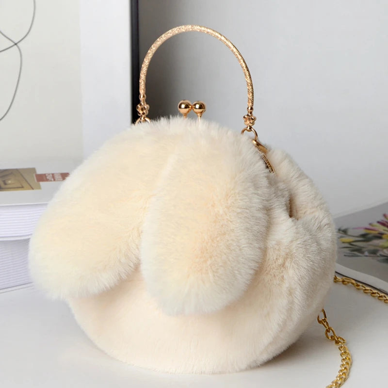 Bestseller! Cute Plush Rabbit Ear Crossbody Bags for Women - Pretty Miss Plus