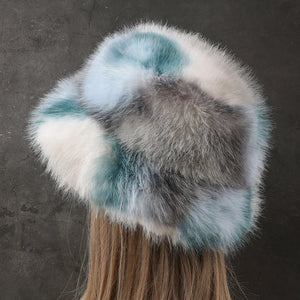 Big Oversized Fluffy Faux Fur Bucket Hat