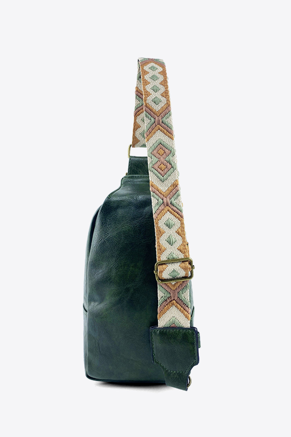 Women’s Trendy Adjustable Strap Leather Sling Bag